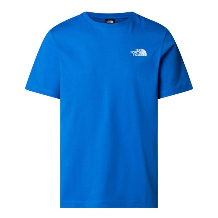 Moška majica s kratkimi rokavi S/S BOX NSE (HERO BLUE/TNF BLACK)