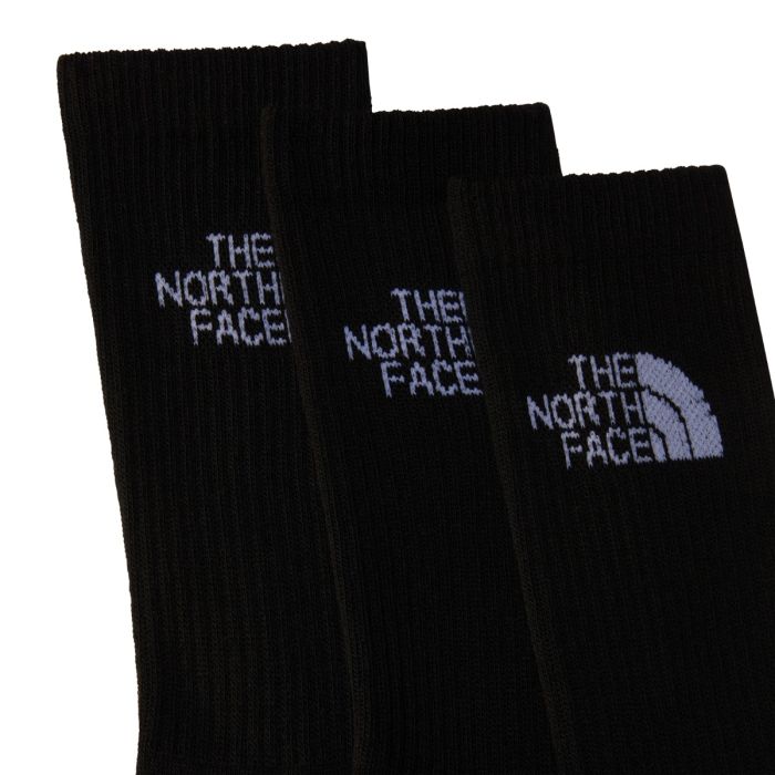 Nogavice MULTI SPORT CUSH CREW SOCK - 3P (TNF BLACK)