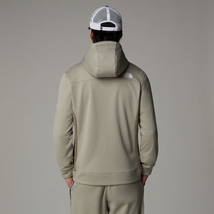 Moški flis s kapuco MOUNTAIN ATHLETICS (CLAY GREY/CAVERN GREY)