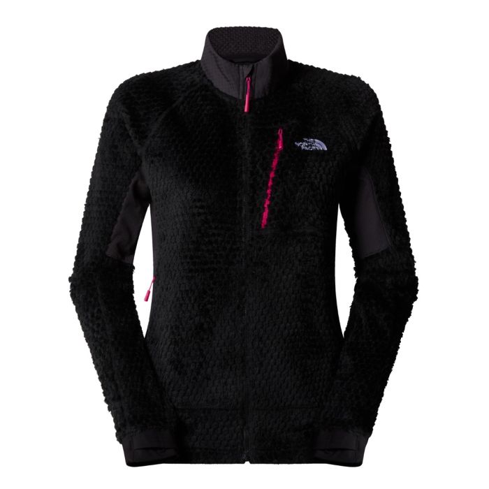 Ženski flis ALPEDGE Polartec® HIGH LOFT (TNF BLACK/ASPHALT GREY)