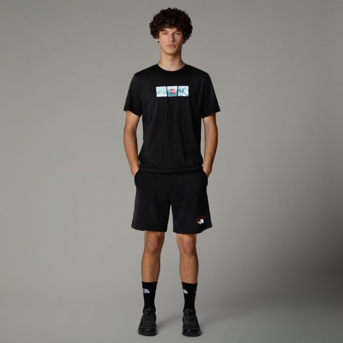 Moška majica s kratkimi rokavi EXPEDITION SYSTEM GRAPHIC (TNF BLACK)