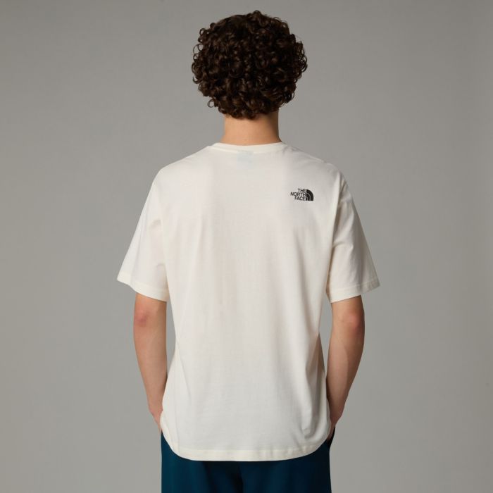 Moška majica s kratkimi rokavi VARSITY GRAPHIC (WHITE DUNE)