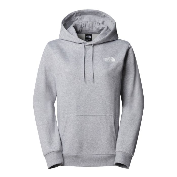 Ženski pulover s kapuco SIMPLE DOME (TNF LIGHT GREY HEATHER)