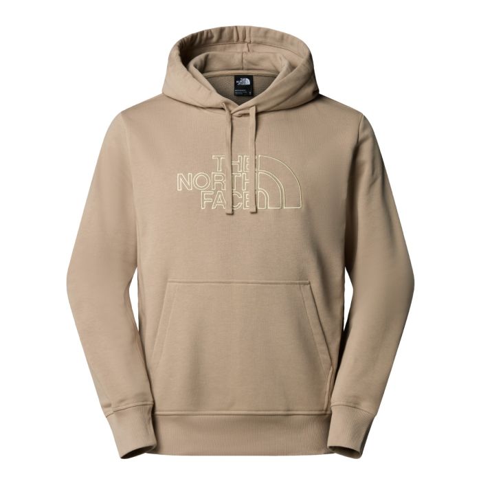 Moški pulover s kapuco DREW PEAK LIGHT (MUSHROOM GREY/GRAVEL)