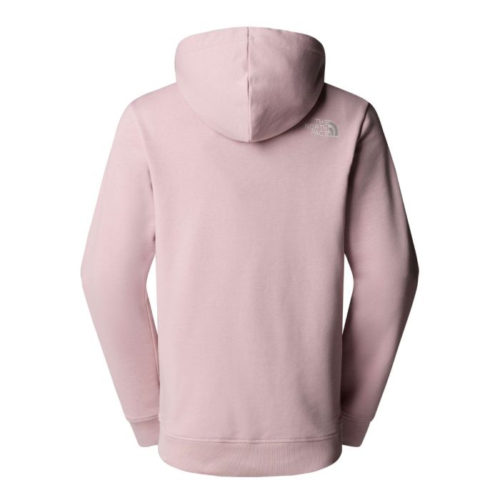 Ženski pulover s kapuco DREW PEAK LIGHT (Metal Pink/White Dune)