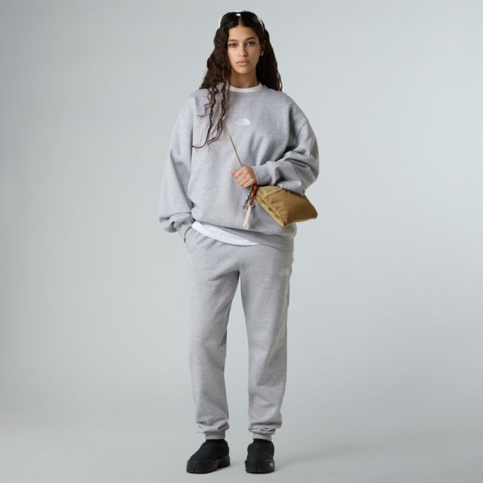 Ženske hlače SIMPLE DOME REGULAR TAPERED JOGGER (TNF LIGHT GREY HEATHER)