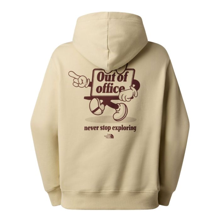 Pulover s kapuco WAMFC RELAXED (GRAVEL)