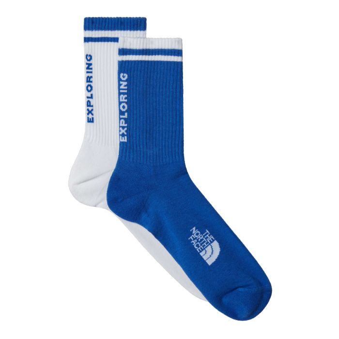 Nogavice EVERYDAY CREW SOCK NSE - 2P (TNF BLUE/TNF WHT)