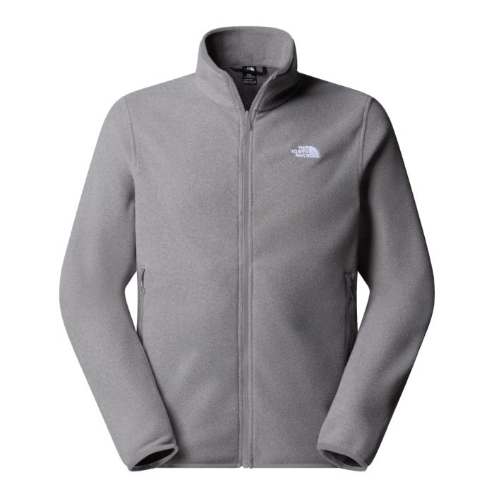 Moški flis 100 GLACIER (Mid Grey Heather)