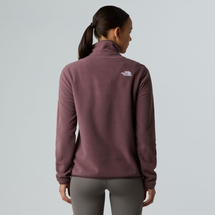 Ženski flis GLACIER 1/4 ZIP (TAWNY QUARTZ)