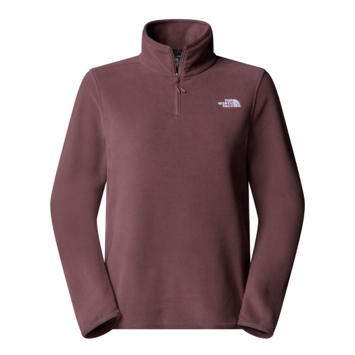 Ženski flis GLACIER 1/4 ZIP (TAWNY QUARTZ)