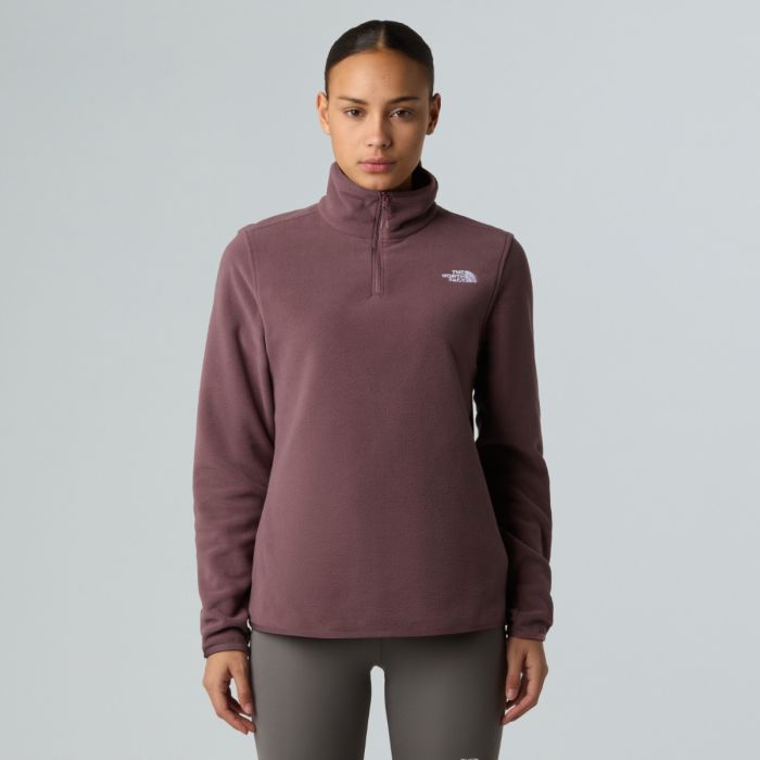 Ženski flis GLACIER 1/4 ZIP (TAWNY QUARTZ)