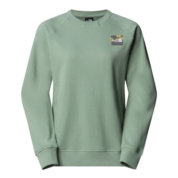 Ženski pulover CONNECT RELAXED CREW (SLATE MOSS)
