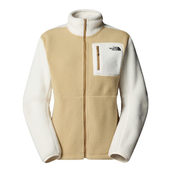 Ženski flis YUMIORI (Khaki Stone/White Dune)