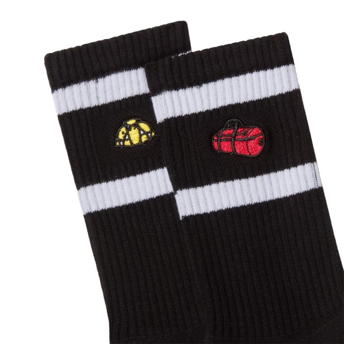 Nogavice EVERYDAY CREW TNF ICONS SOCK - 2P (TNF BLACK)