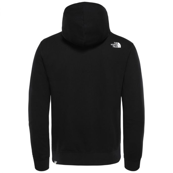 Moški pulover s kapuco OPEN GATE LT (TNF BLACK)