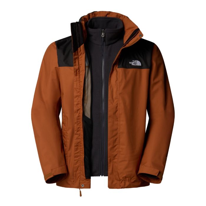 Moška nepremočljiva jakna 3v1 EVOLVE II (Burnt Umber/Asphalt Grey)