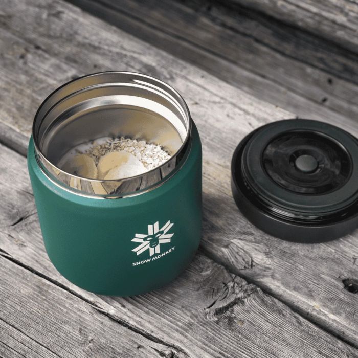 TERMO POSODA SNOW MONKEY Foodie midi 480ml Midnight blue