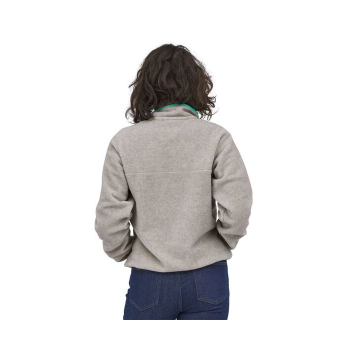 Ženski flis LW SYNCH SNAP-T P/O (Oatmeal Heather / Fresh Teal)