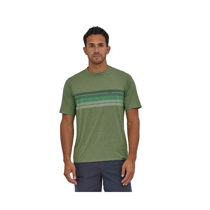 Moška aktivna kratka majica CAPILENE COOL DAILY (Sedge Green X-Dye)