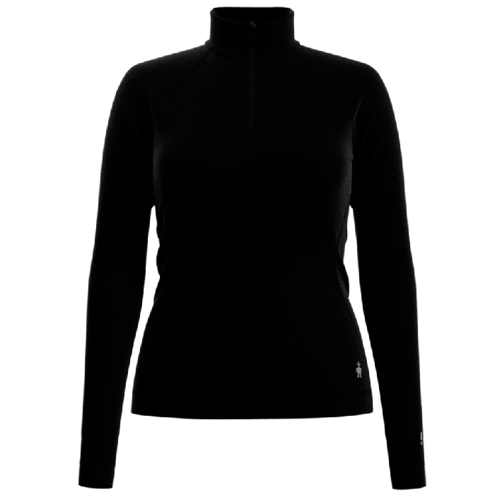 Žensko perilo THERMAL MERINO 1/4 ZIP (BLACK)