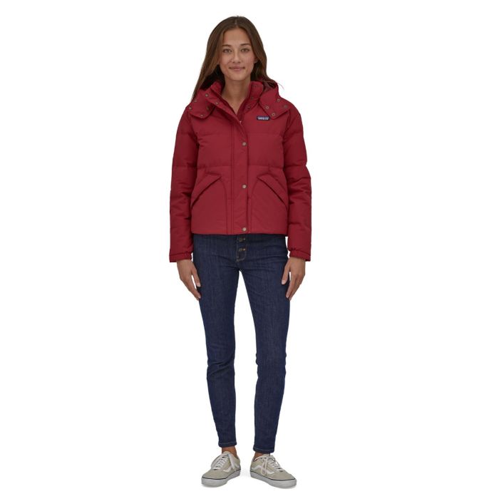 Ženska puhasta jakna DOWNDRIFT (Wax Red)