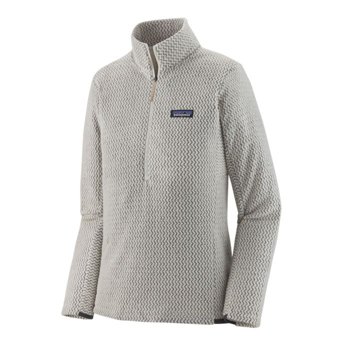 Ženski flis R1 AIR ZIP NECK (Wool White)
