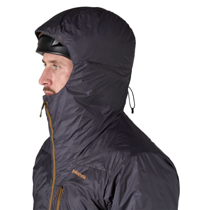 Moška podložena jakna s kapuco DAS LIGHT (Smolder Blue)