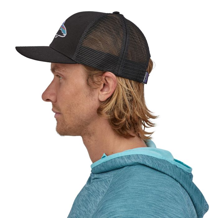 Kapa s šiltom Fitz Roy Trout Trucker Hat (Black)