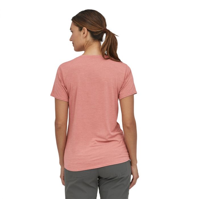 Ženska aktivna kratka majica CAPILENE COOL DAILY (Sunfade Pink/Light Sunfade Pink X-Dye)