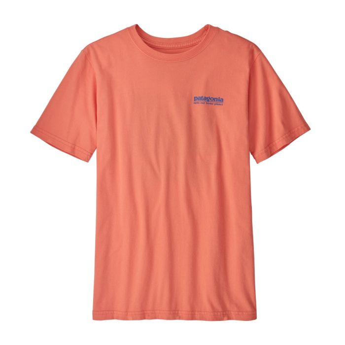 Otroška kratka majica REGENERATIVE ORGANIC GRAPHIC (Alpine Icon: Coho Coral)