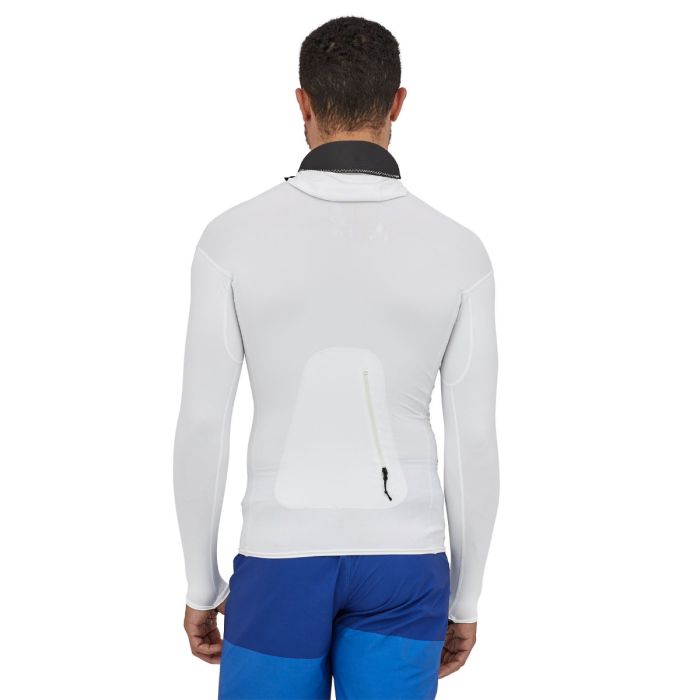 Moška majica z dolgimi rokavi R0 UPF HOODY (White)