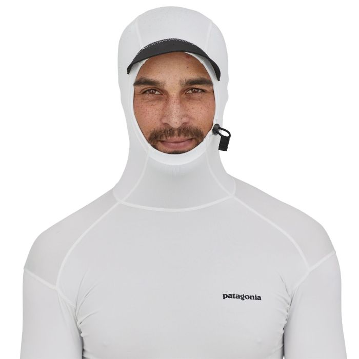 Moška majica z dolgimi rokavi R0 UPF HOODY (White)