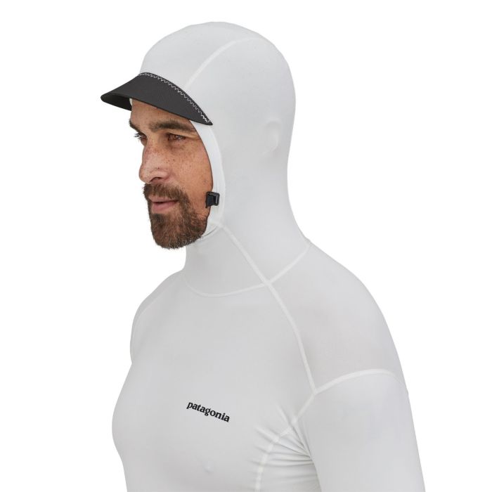 Moška majica z dolgimi rokavi R0 UPF HOODY (White)