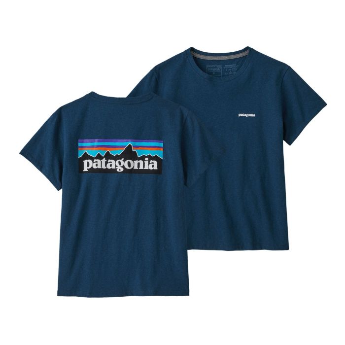 Ženska majica s kratkimi rokavi P-6 LOGO RESPONSIBILI-TEE (Tidepool Blue)