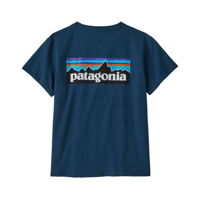 Ženska majica s kratkimi rokavi P-6 LOGO RESPONSIBILI-TEE (Tidepool Blue)