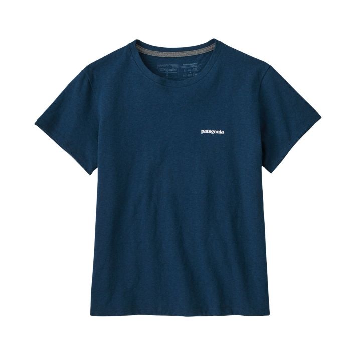 Ženska majica s kratkimi rokavi P-6 LOGO RESPONSIBILI-TEE (Tidepool Blue)
