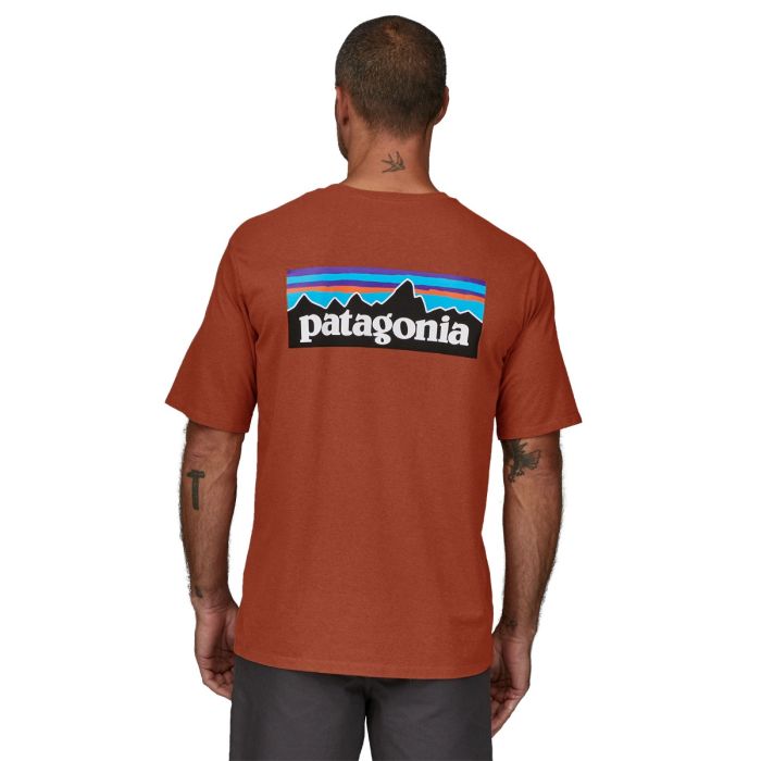 Moška majica s kratkimi rokavi P-6 LOGO RESPONSIBILI-TEE (Quartz Coral)