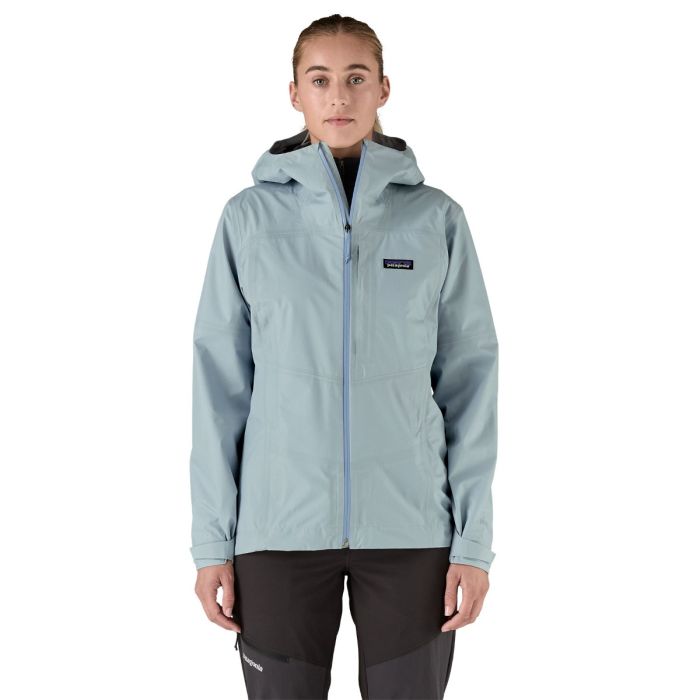 Ženska nepremočljiva vetrovka BOULDER FORK (Fleck Blue)