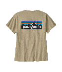 Ženska majica s kratkimi rokavi P-6 LOGO RESPONSIBILI-TEE (Pumice)