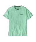 PATAGONIA Majica s kratkimi rokavi FITZ ROY ICON ZELENA