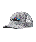 patagonia Kapa s šiltom Fitz Roy Trout Trucker Hat večbarvna siva