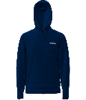 PATAGONIA Pulover s kapuco FITZ ROY ICON UPRISAL MODRA