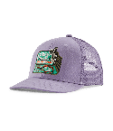 patagonia Otroška kapa s šiltom Trucker vijolična
