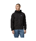 Patagonia moški softshell R1 TECHFACE HOODY črn