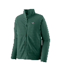 Patagonia moški softshell R1 TECHFACE HOODY zelen
