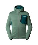 Moški flis MA FULL ZIP (Duck Green-Deep Nori)