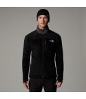 Moški flis ALPEDGE Polartec® HIGH LOFT (TNF BLACK/ANTHRACITE GREY)