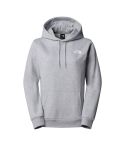Ženski pulover s kapuco SIMPLE DOME (TNF LIGHT GREY HEATHER)