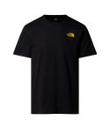 Moška majica s kratkimi rokavi COLLAGE (TNF BLACK/SUMMIT GOLD)